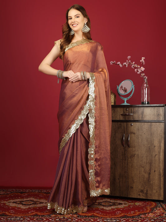 Ruhani Rang – The Saree of Soulful Radiance