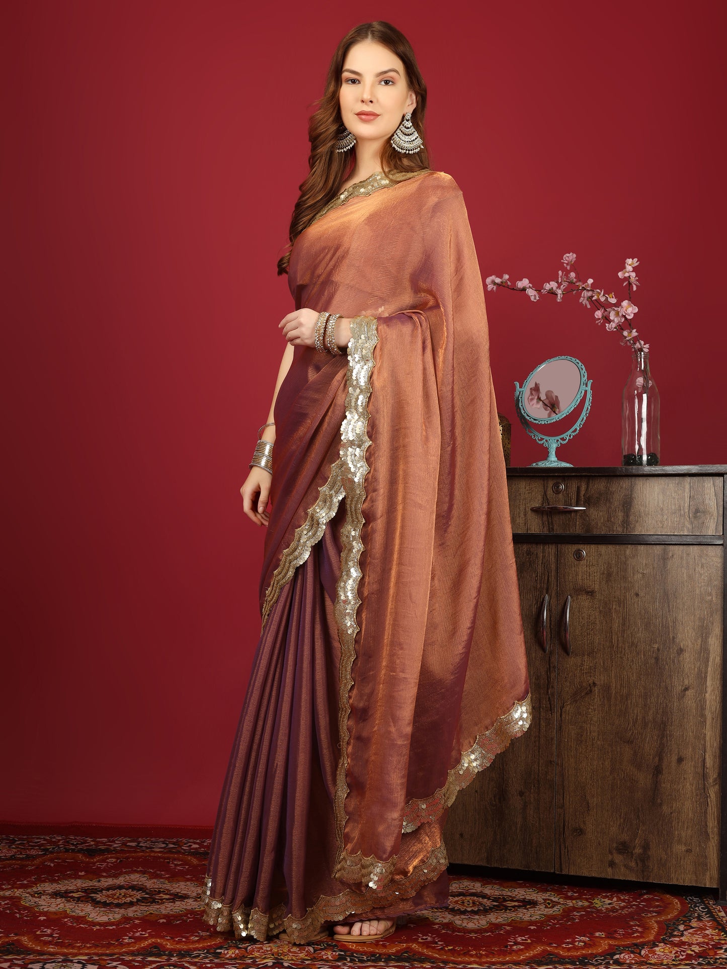 Ruhani Rang – The Saree of Soulful Radiance
