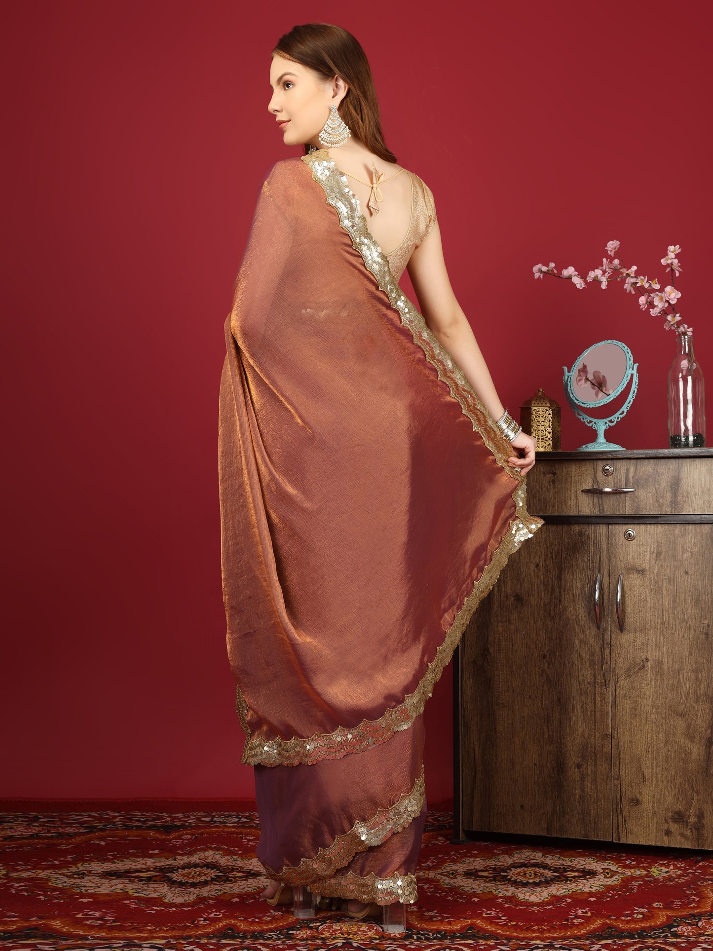 Ruhani Rang – The Saree of Soulful Radiance
