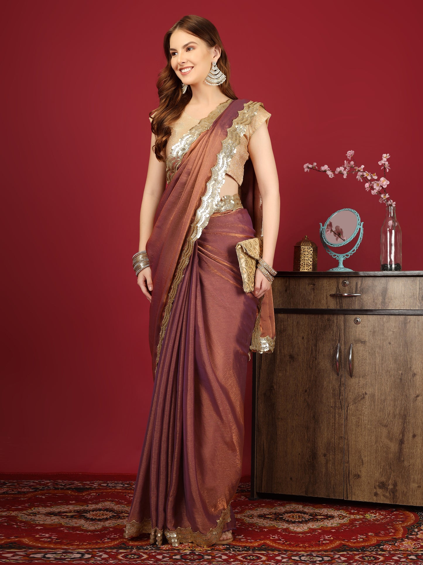 Ruhani Rang – The Saree of Soulful Radiance