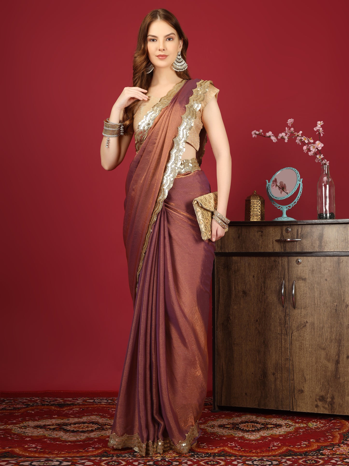 Ruhani Rang – The Saree of Soulful Radiance