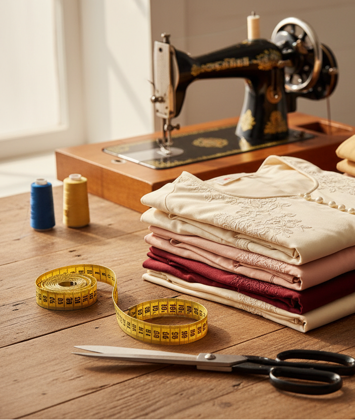Custom Blouse Stitching Service