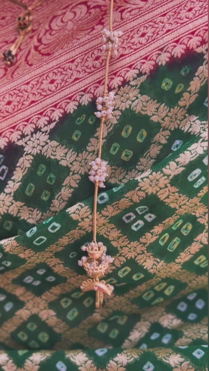 Nupur Sanon inspired long chain jhumka earrings reel